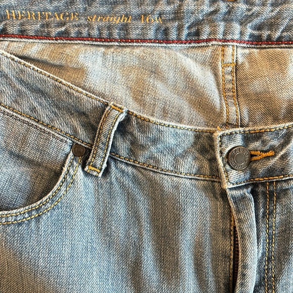 Talbot’s Heritage Straight Leg Blue Jeans 16 W - Picture 6 of 6